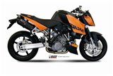 Schalldämpfers Escape Mivv Suono Schwarz Schwarz Edelstahl Ktm 990 Superduke 2005 - 2011