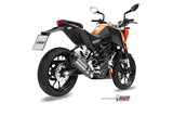 Système Complet 1 En 1 Echappement Mivv Suono Inox Ktm 125 Duke 2011 - 2016