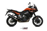 Terminale Scarico Mivv Speed Edge Black Inox Nero Ktm 1090 Adventure 2017 - 2019