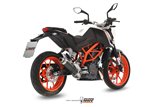 Full System 1 In 1 Exhaust Mivv Gp Carbon Ktm 390 Duke 2013 - 2016