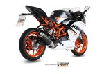 Komplette Auspuffanlage 1 In 1 Escape Mivv Gp Carbon Ktm Rc 390 2014 - 2016