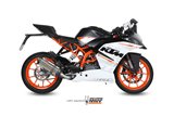 Komplette Auspuffanlage 1 In 1 Escape Mivv Suono Edelstahl Ktm Rc 390 2014 - 2016