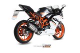 Système Complet 1 En 1 Echappement Mivv Suono Inox Ktm Rc 390 2014 - 2016