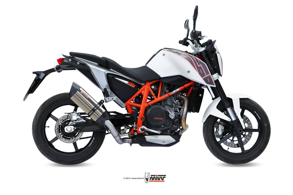 Silencer Exhaust Mivv Suono Stainless Steel Ktm 690 Duke 2012 - 2018