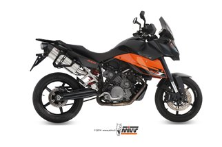 Terminali Scarico Mivv Suono Inox Ktm 990 Supermoto Smt 2009 - 2013