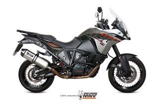 Silencieux Echappement Mivv Speed Edge Inox Ktm 1190 Adventure 2013 - 2016