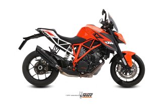 Terminale Scarico Mivv Suono Black Inox Nero Ktm 1290 Superduke 2014 -2016