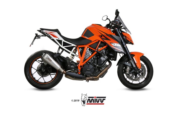 Terminale Scarico Mivv Delta Race Inox Ktm 1290 Superduke 2014 -2016