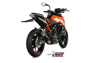 Sistema di Scarico Terminale KT.019.L2P Mivv Gp Pro Carbonio Ktm 125 Duke 2017 - 2020