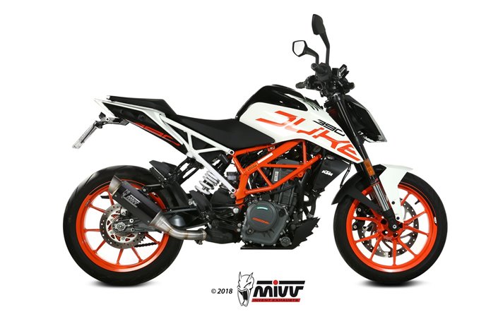 Schalldämpfer Escape Mivv Gp Pro Carbon Ktm 390 Duke 2017 - 2020