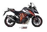 Silencieux Echappement Mivv Oval Titane Avec Coupelle Carbone Ktm 1290 Superduke Gt 2016 - 2022