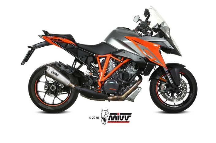 Schalldämpfer Escape Mivv Delta Race Edelstahl Ktm 1290 Superduke Gt 2016 - 2022