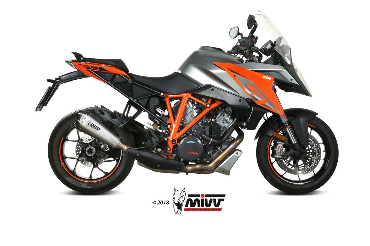 Schalldämpfer Escape Mivv Delta Race Edelstahl Ktm 1290 Superduke Gt 2016 - 2022