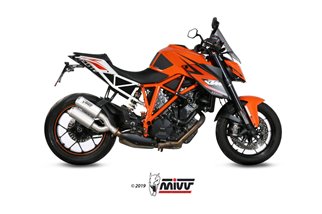 Schalldämpfers Escape Mivv Mk3 Edelstahl Ktm 1290 Superduke 2014 -2016