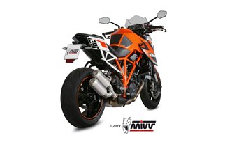 Schalldämpfers Escape Mivv Mk3 Edelstahl Ktm 1290 Superduke 2014 -2016