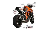 Schalldämpfer Escape Mivv Mk3 Carbon Ktm 1290 Superduke 2017 - 2019