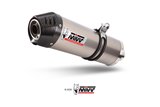 Silencer Exhaust Mivv Oval Titanium With Carbon Cup Ktm 690 Smc R 2020 - 2022