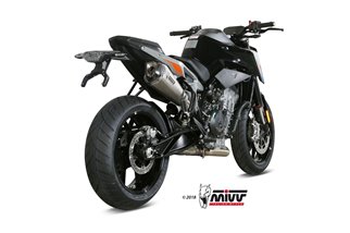 Silencieux Echappement Mivv Delta Race Inox Ktm 890 Duke 2020 - 2022