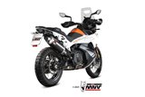 Sistema Di Scarico Terminale KT.021.LEKB Mivv DAKAR INOX NERO KTM 790 Adventure/R 2019-2020