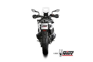 Sistema Di Scarico Terminale KT.021.LEKB Mivv DAKAR INOX NERO KTM 790 Adventure/R 2019-2020