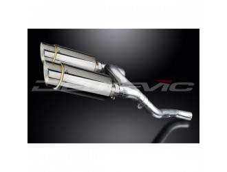 Kit scarico terminale per Honda Vfr800 Vtec 2002-2013 200mm Tondo Inox