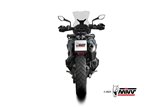 Sistema di Scarico Terminale KT.021.LEKB Mivv DAKAR INOX NERO KTM 890 Adventure/R 2020-2024