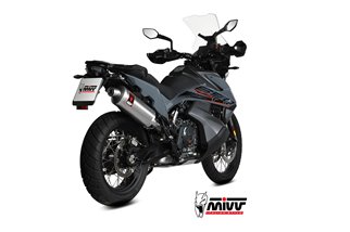 Sistema di scarico terminale KT.021.LEKX Mivv DAKAR INOX KTM 890 Adventure/R 2020-2024