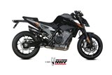 Sistema di Scarico terminale KT.020.LC5B Mivv X-M5 INOX NERO Ktm 790 Duke 2018-2020