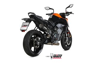 Sistema di Scarico Terminale KT.020.LC5B Mivv X-M5 INOX NERO KTM 890 Duke 2020-2024