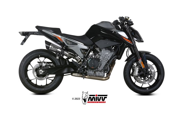 Sistema di Scarico Terminale KT.020.LC5T Mivv X-M5 TITANIO KTM 790 Duke 2018-2020