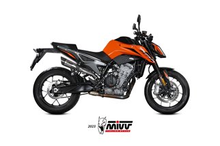 Sistema di Scarico Terminale KT.020.LC5T Mivv X-M5 TITANIO KTM 790 Duke 2023-2024