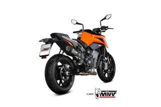 Sistema di Scarico Terminale KT.020.LC5T Mivv X-M5 TITANIO KTM 790 Duke 2023-2024