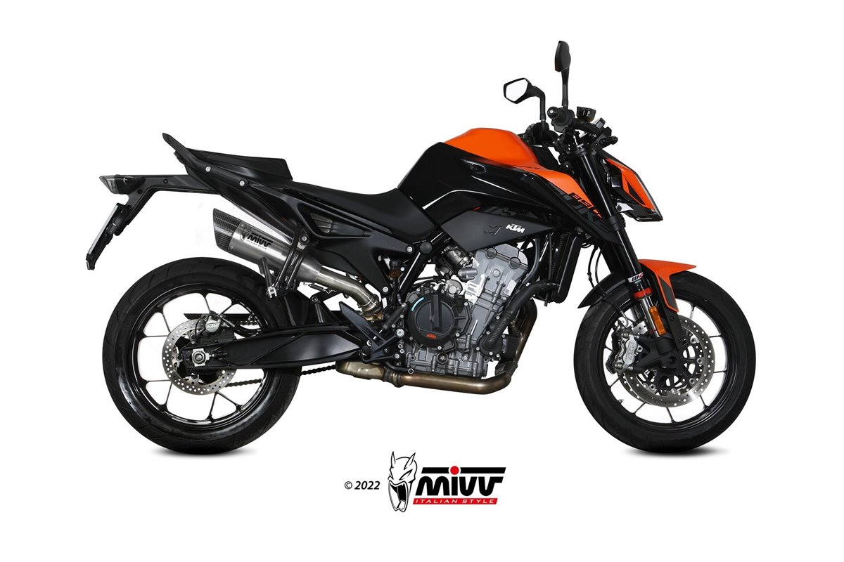 Sistema di Scarico Terminale KT.020.LC5T Mivv X-M5 TITANIO KTM 890 Duke 2020-2024