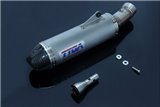 Silenziatore tondo inox, impianto (race) Tyga KTM RC 390