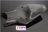 Seat cowling, top, street, (carbon), cup style Tyga KTM RC 125/200