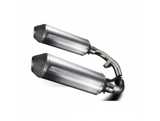 Kit scarico terminale per Honda St1100 Pan European 1989-2003 343mm X-Ovale Titanium Exhaust