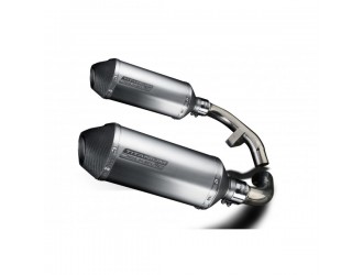 Kit scarico terminale per Honda St1100 Pan European 1989-2003 260mm X-Ovale Titanium Exhaust