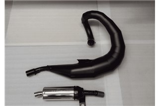 Schalldämpfer Auspuff Jl Exhausts Krp1- Original Schwarz Lambretta