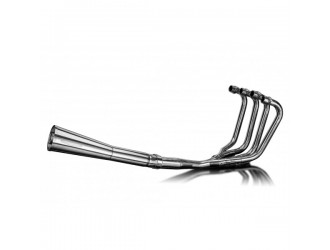 Sistema di scarico completo per Honda CB750F2 92-01 Nighthawk 91-02 4-1 Stainless Megaphone Can