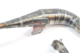 Schalldämpfer Auspuff Jl Exhausts Krp1- Original Natürlich Lambretta