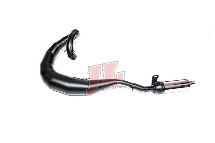 Silencer Jl Exhausts Krp3- Original Black Lambretta