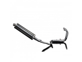 Sistema di scarico completo per Kawasaki Versys-X 300 17-21 2-1 Silenziatore tondo carbonio 200mm