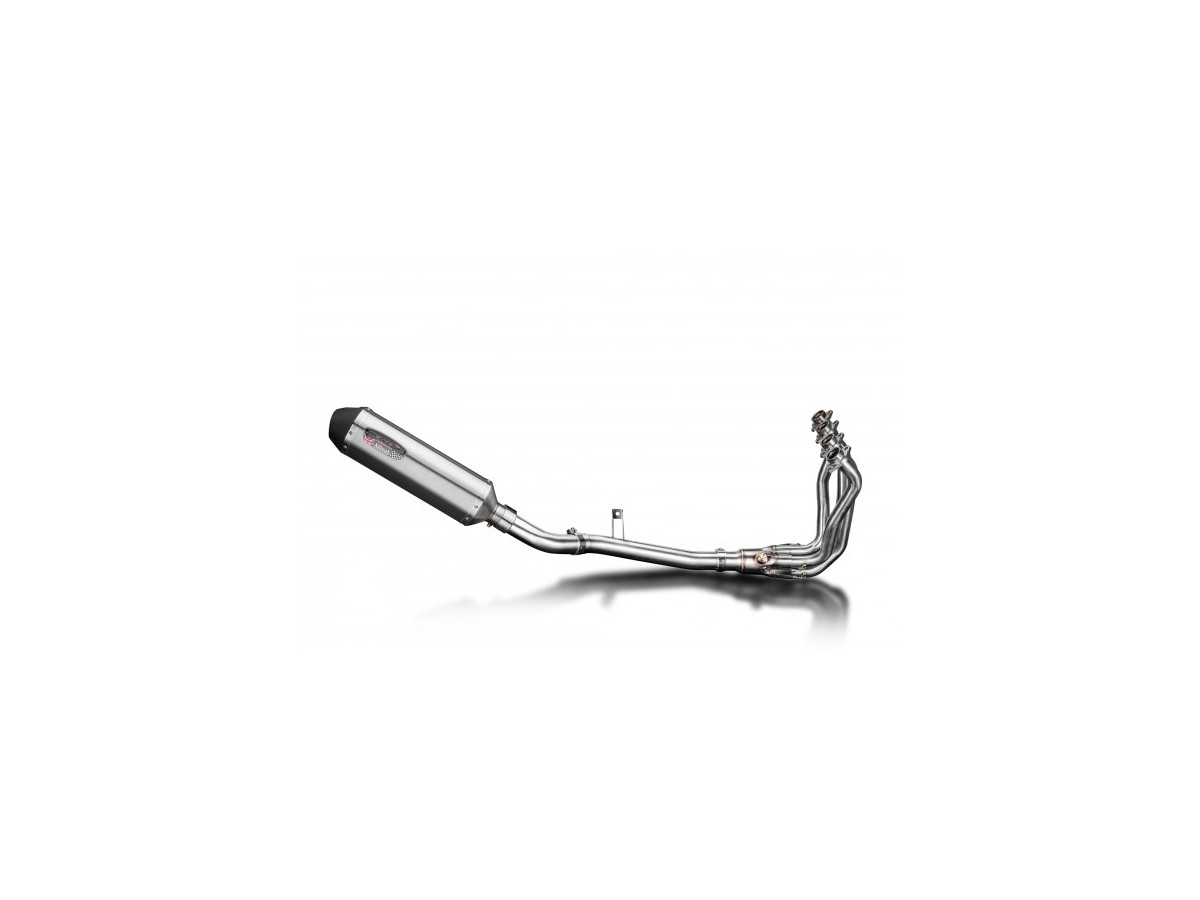 Sistema di scarico completo per Kawasaki Z900 A2 Djf Djk 2018-20 343mm X-Ovale Stainless Silenziatore