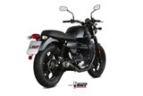 Terminali Scarico Mivv Ghibli S Black Inox Nero Moto Guzzi V7 Iii 2017 - 2022