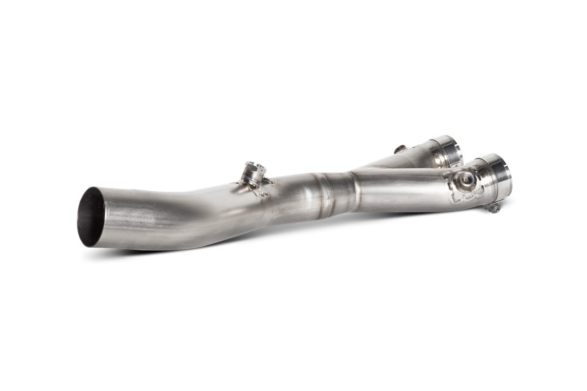 Akrapovič Optional Link Pipe-Collector Titanium Yamaha Mt-10-Fz-10 (2016 - 2021)