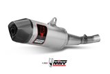 Full System 1 In 1 Exhaust Mivv Impianto Completo Stainless Steel Suzuki Rmx 450 Z 2010 - 2012