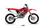 Komplette Auspuffanlage 1 in 1 Escape Mivv Impianto Completo Edelstahl Honda Crf 250 2008 - 2009