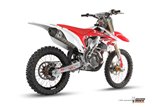 Système Complet 1 En 1 Echappement Mivv Impianto Completo Inox Honda Crf 250 2011 - 2012