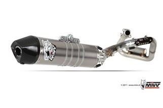 Full System 1 In 1 Exhaust Mivv Impianto Completo Stainless Steel Honda Cre F 450 R 2011 - 2012