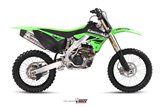 Full System 1 In 1 Exhaust Mivv Impianto Completo Stainless Steel Kawasaki Kx 250 F 2009 - 2010